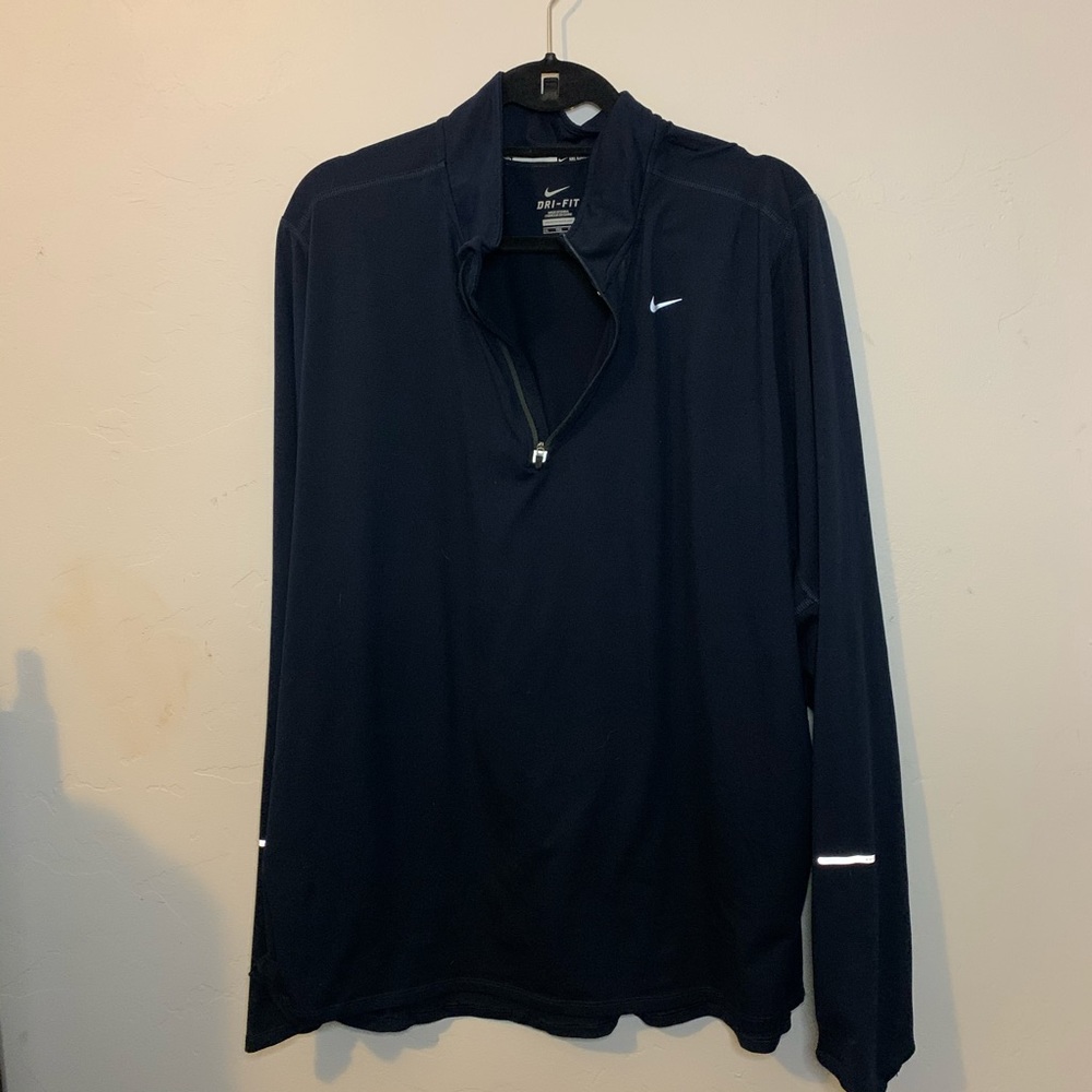 Nike Navy Half Zip